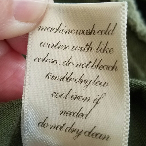 Miami/ military zip up jacket w/beaded detail - Picture 6 of 8